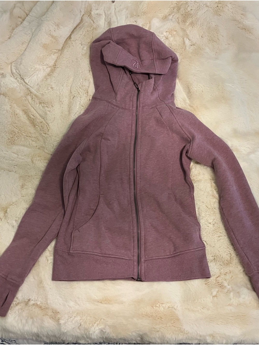 lululemon athletica Mauve Scuba Hoodie